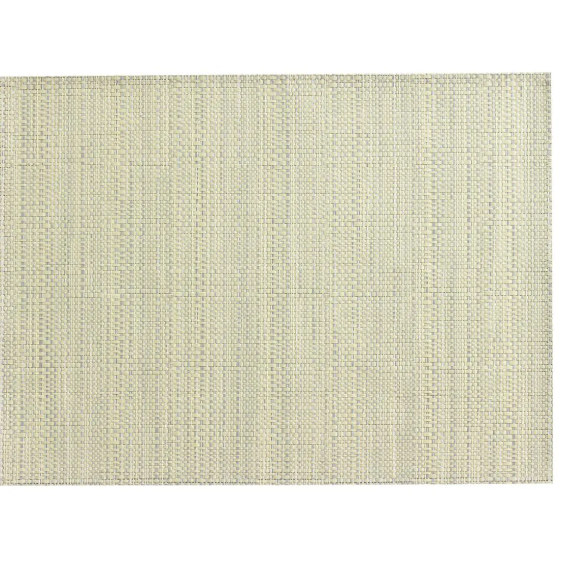 Set de table en PVC tissé Canna ivoire 33 X 45