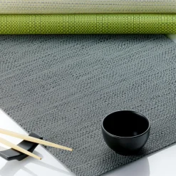 Set de table en PVC tissé Canna ivoire 33 X 45