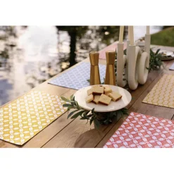 Set de table enduit Fatou recyclé Alizee 33 x 48