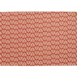 Set de table enduit Pompei marmelade orange 33 x 48