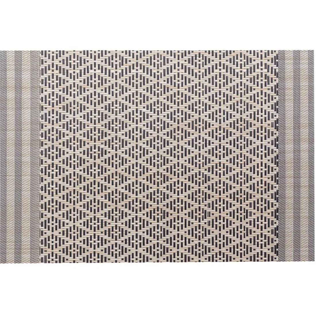 Set de table Kadra Naturel/noir 33 x 45