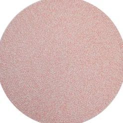 Set De Table Rond Bambou 38 COLORES CHINE Blush 38 cm