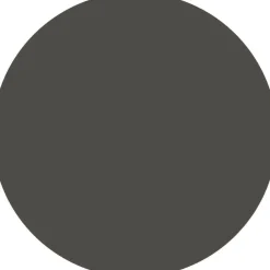 Set de table rond en plastique GOURMANDISE gris foncé