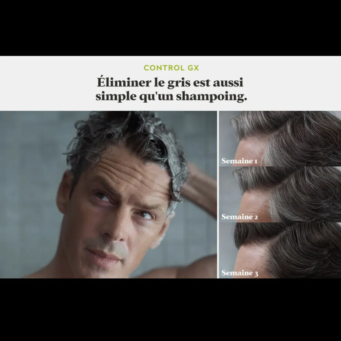 Shampooing Colorant Réducteur de Gris GX Control