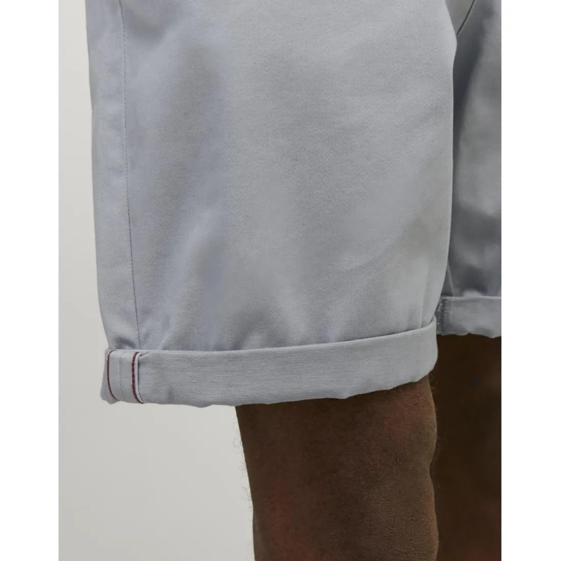 Short chino homme gris en coton Ian