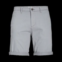 Short chino homme gris en coton Ian