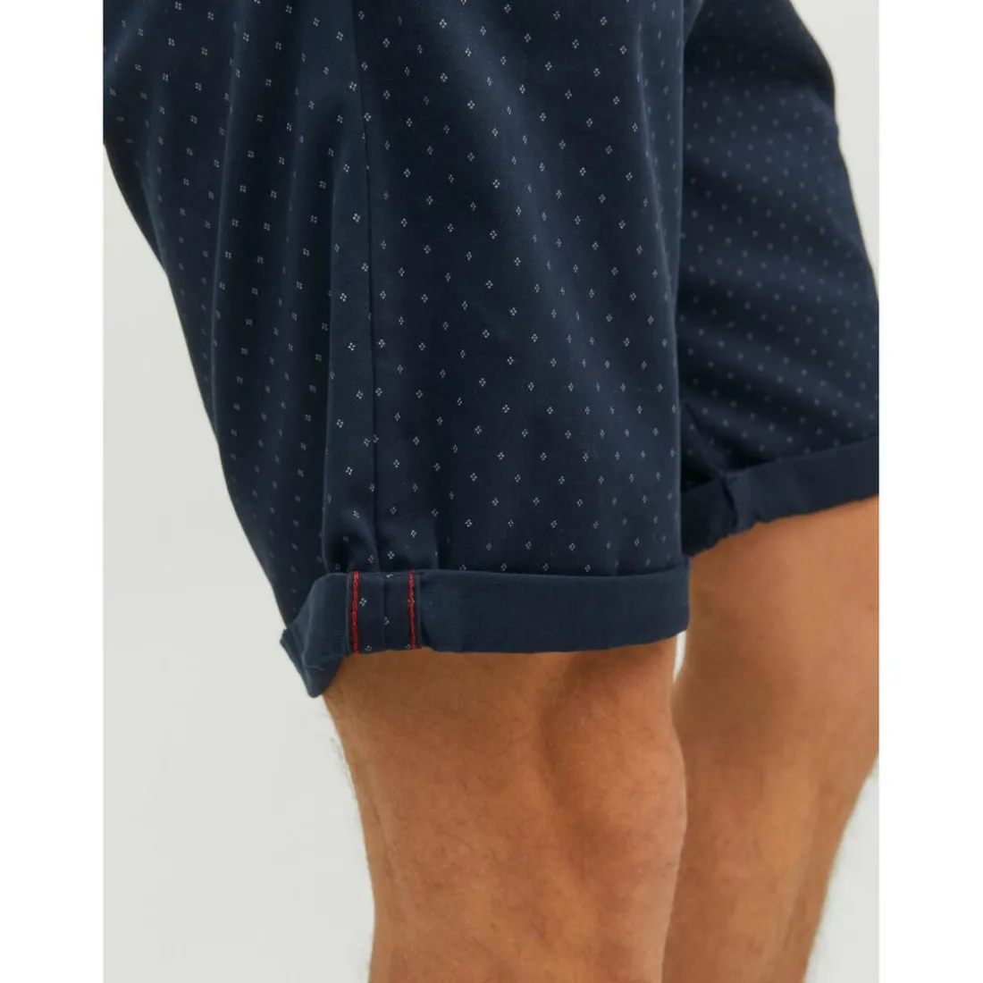 Short chino Regular Fit Bleu Marine en coton Jose