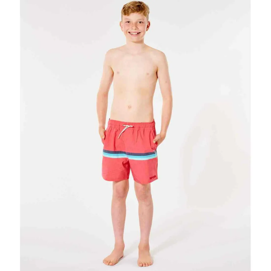 Short de bain garçon - Orange