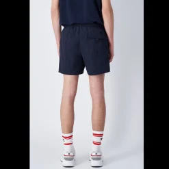 Short de plage bleu marine pour homme