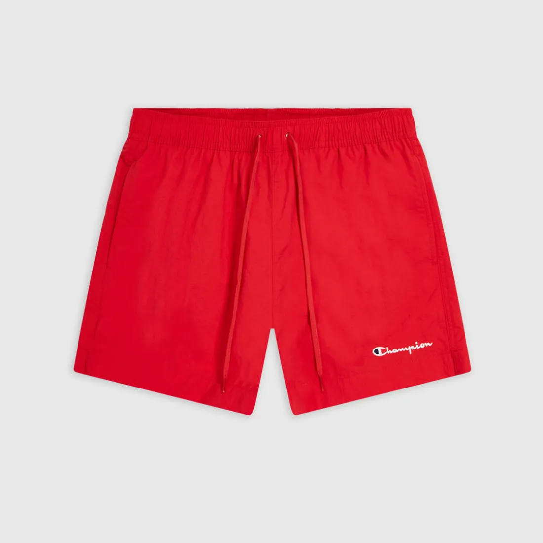 Short de plage rouge pour homme