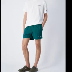 Short de plage vert pour homme
