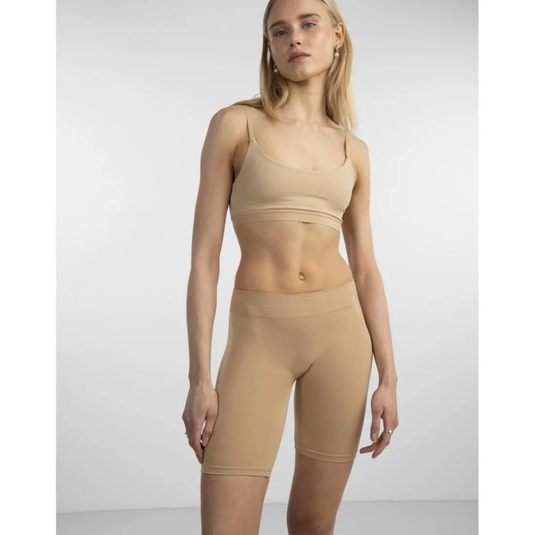 Short de pyjama marron Lina