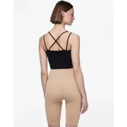 Short de pyjama marron Mina