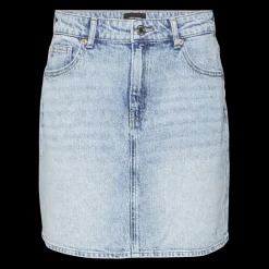 Short en denim bleu Ida
