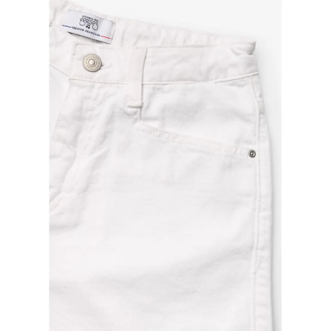 Short en jeans LIVA blanc Hattie