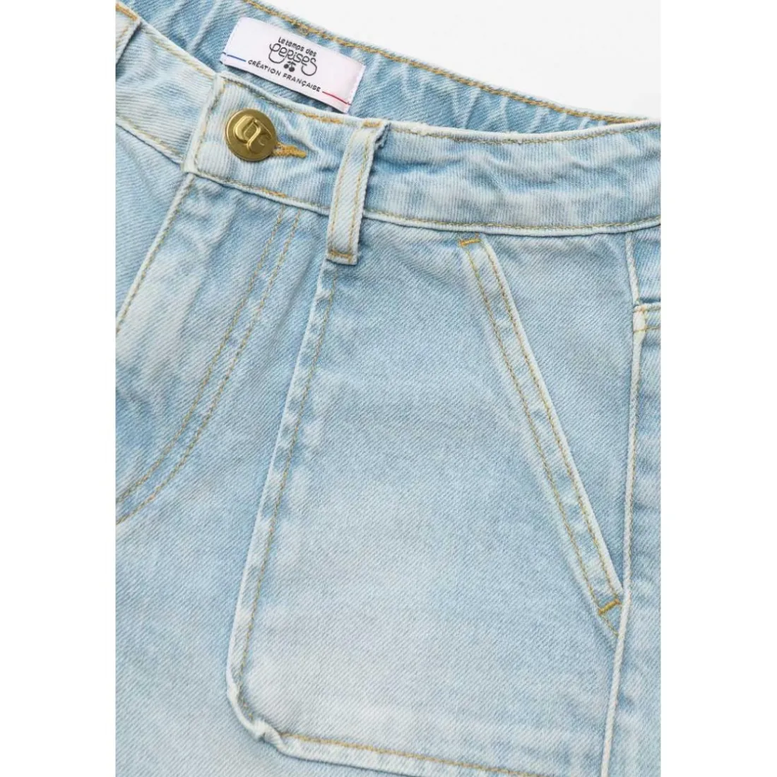 Short en jeans LOUA bleu Tia
