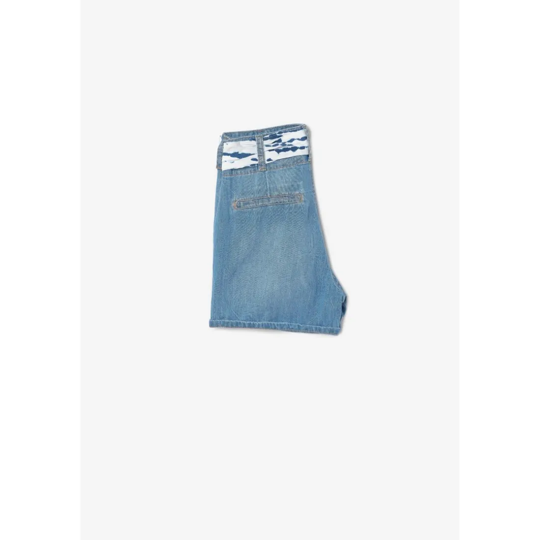 Short fille en jeans LOONA bleu