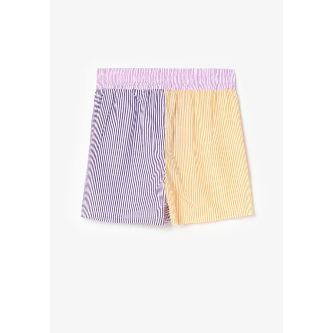 Short fille MEXGI blanc en coton