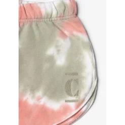 Short fille SHOUAGI bleu en coton