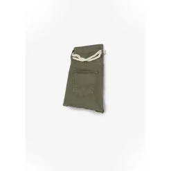 Short fille taille haute TIKO kaki