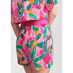 Short fille TRILLEGI fuchsia Nia en viscose