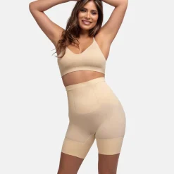 Short gainant beige