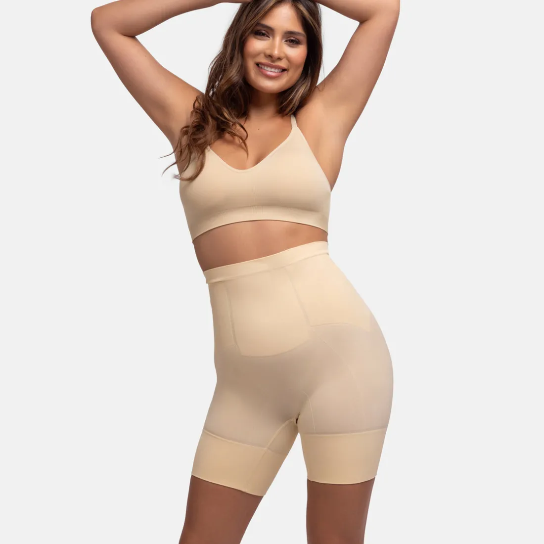 Short gainant beige