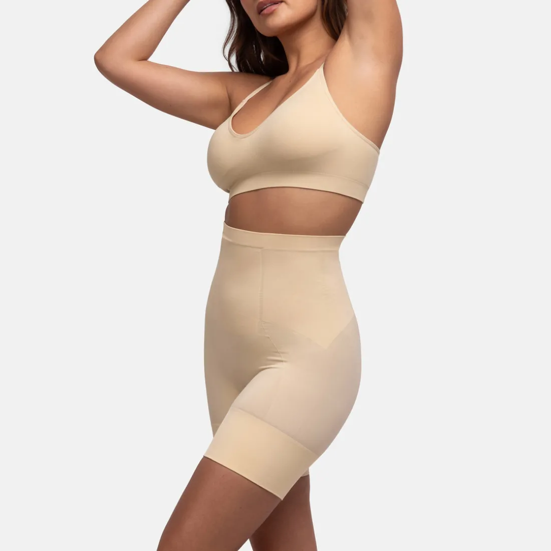 Short gainant beige