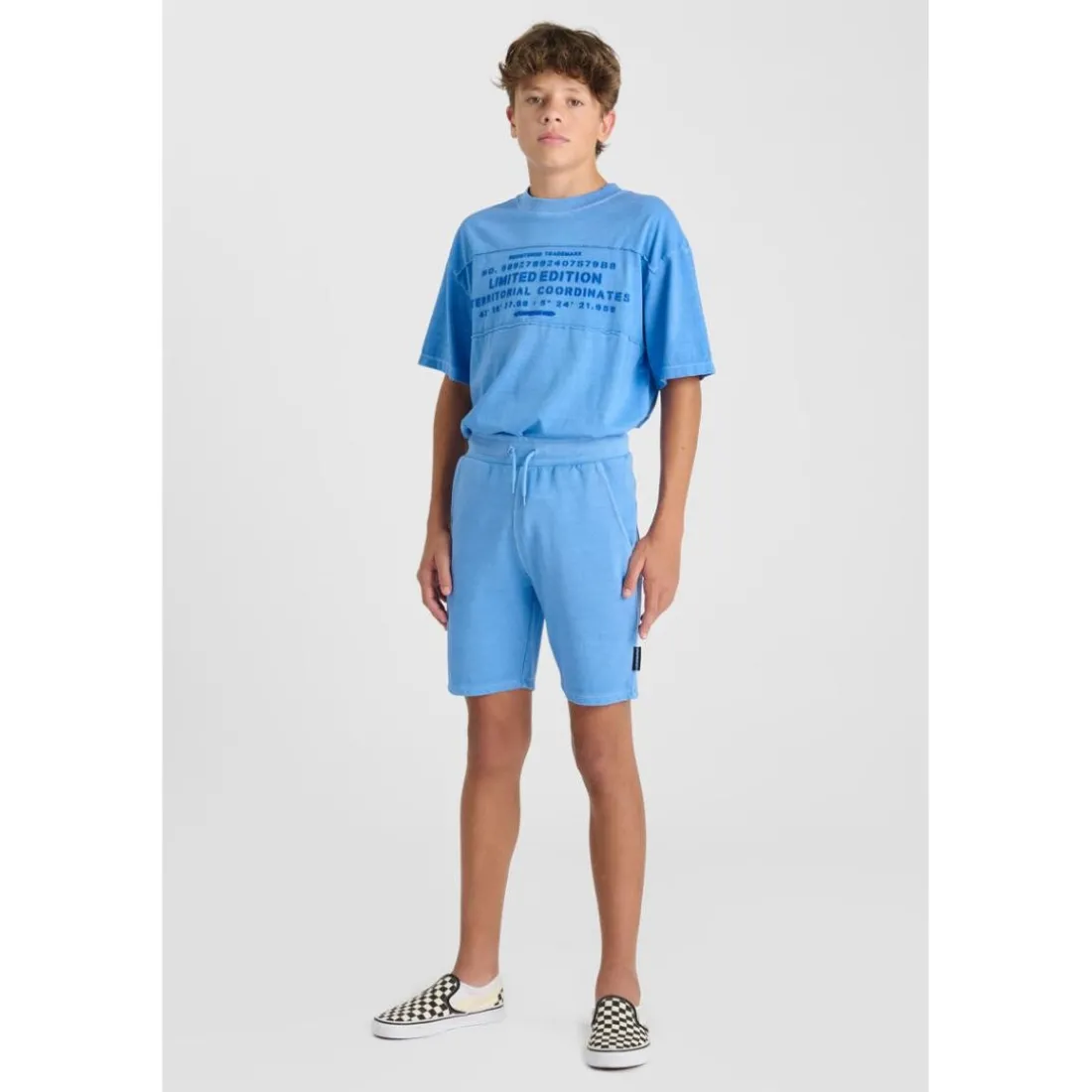 Short garçon ALVEBO bleu Mack
