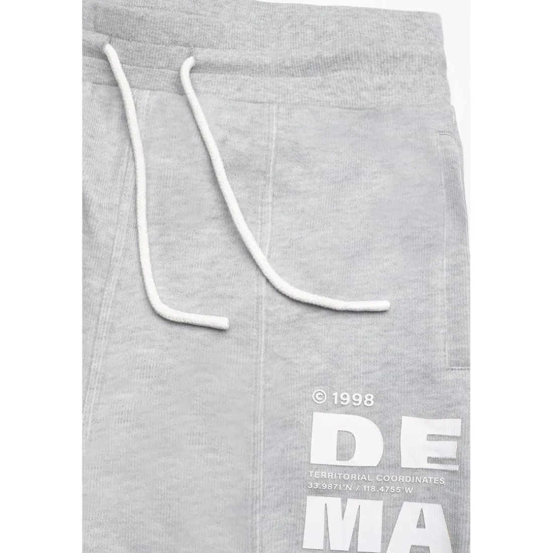 Short garçon DOLINBO gris en coton