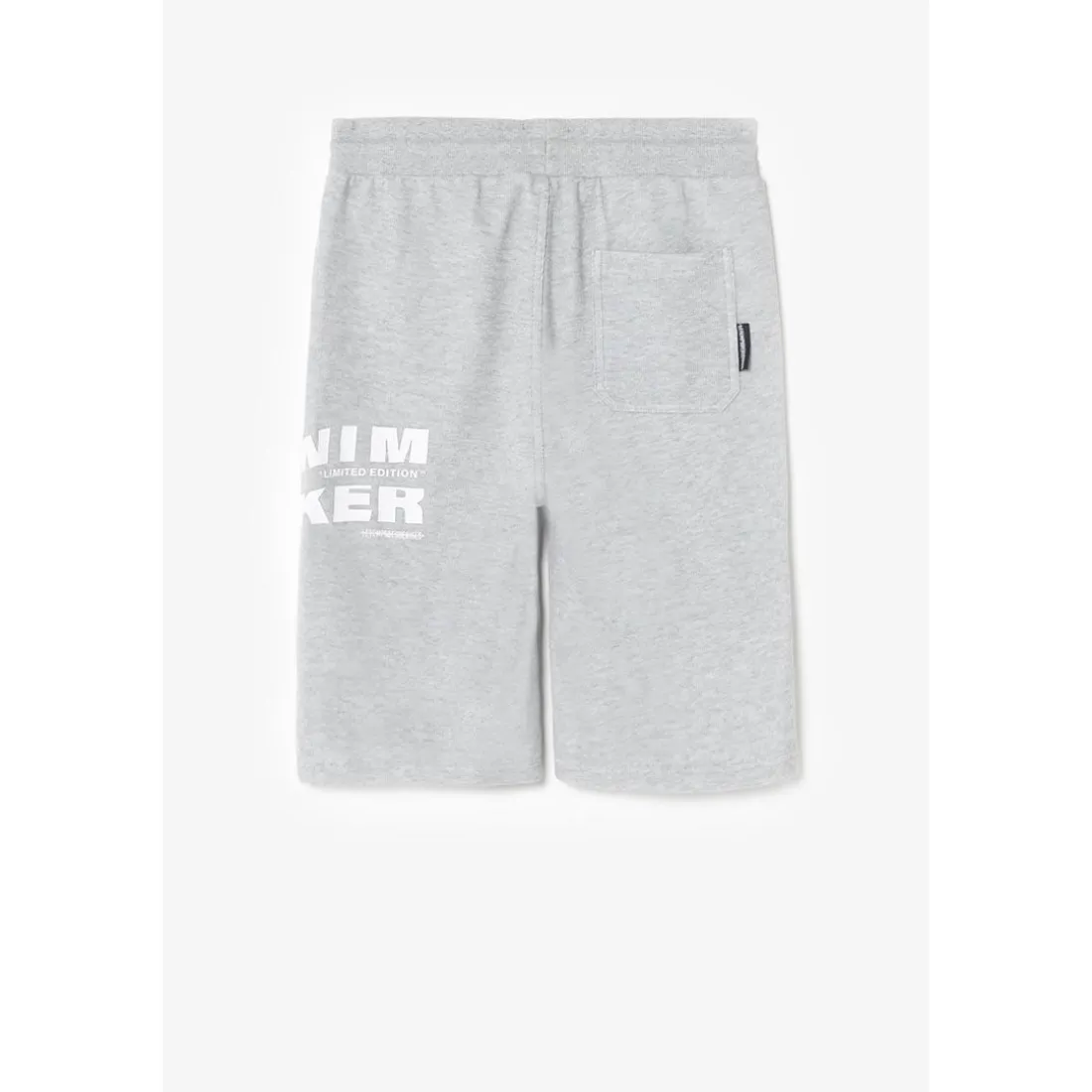 Short garçon DOLINBO gris en coton