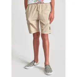 Short garçon NARCIBO beige en coton