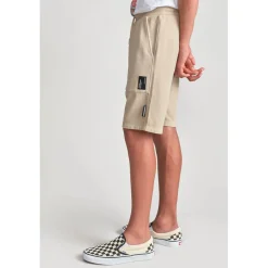 Short garçon NARCIBO beige en coton