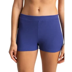 Short taille basse en coton - Violet