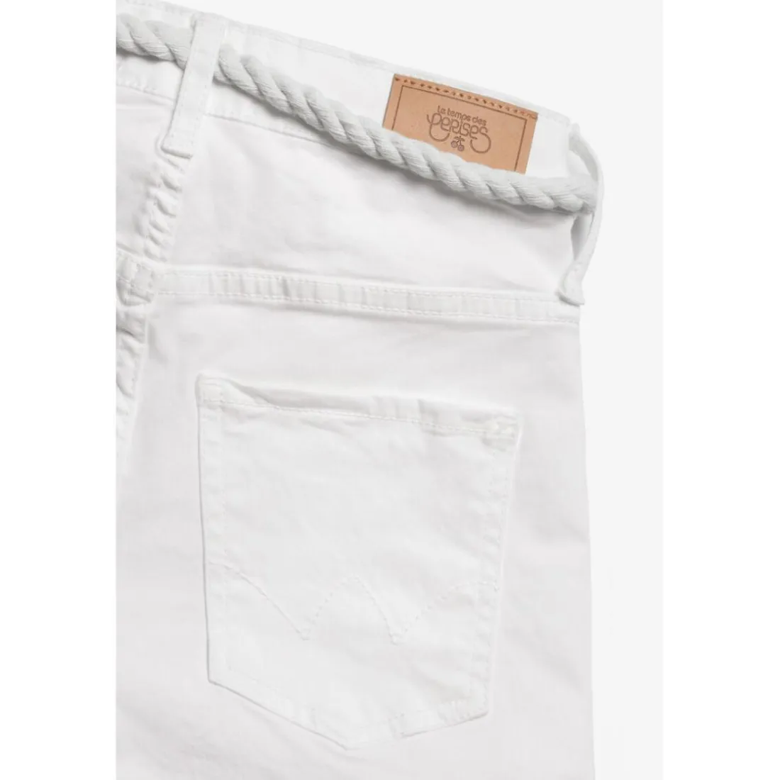 Short TIKO blanc Zoe en coton