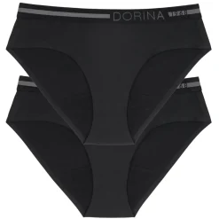 Shorties menstruels lot de 2 noirs