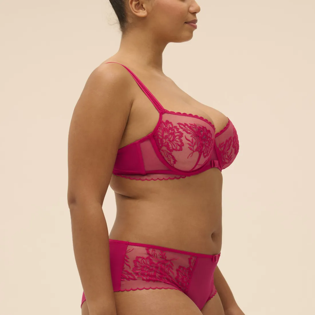 Shorty - Cranberry rose