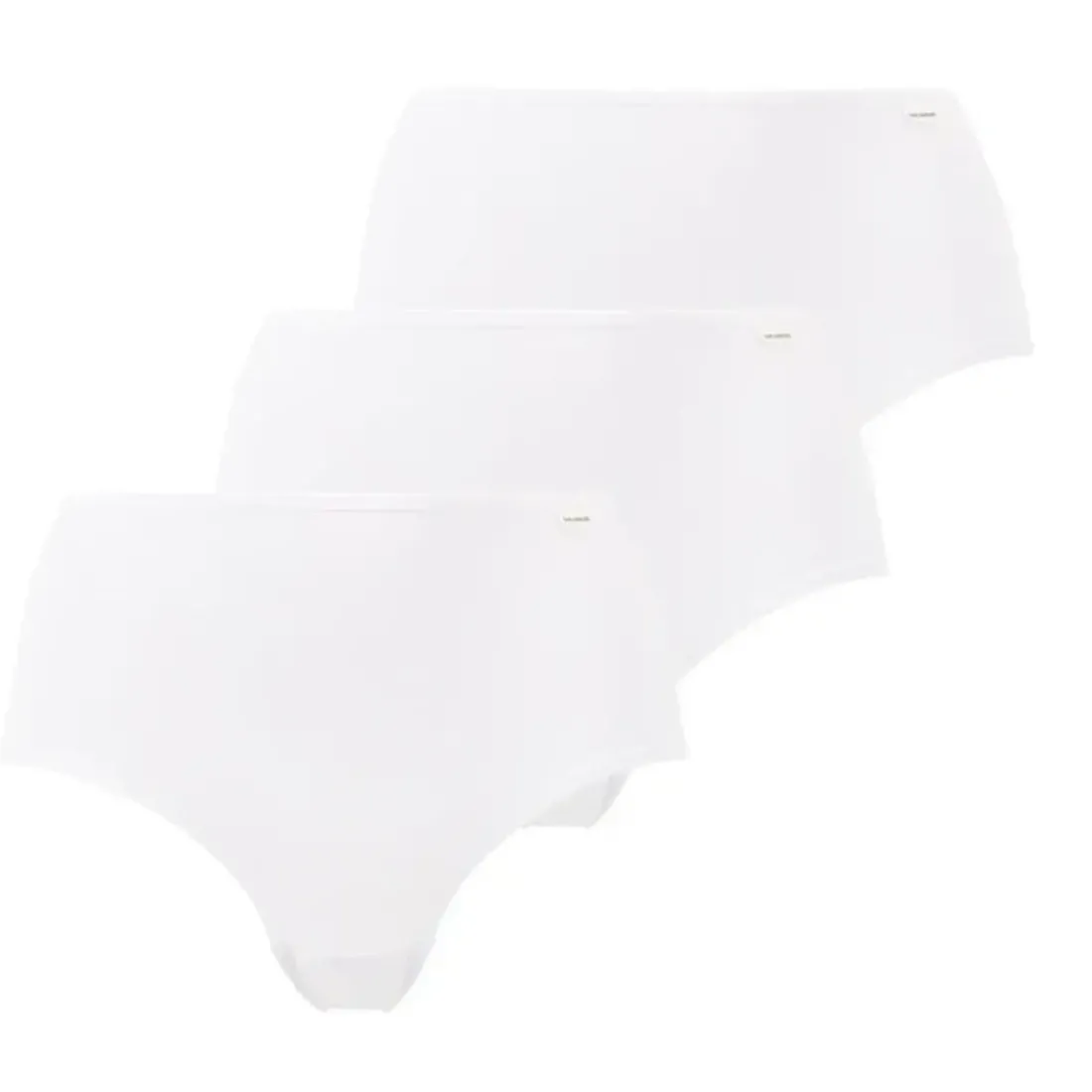 Shorty - Lot de 3 - Blanc en coton