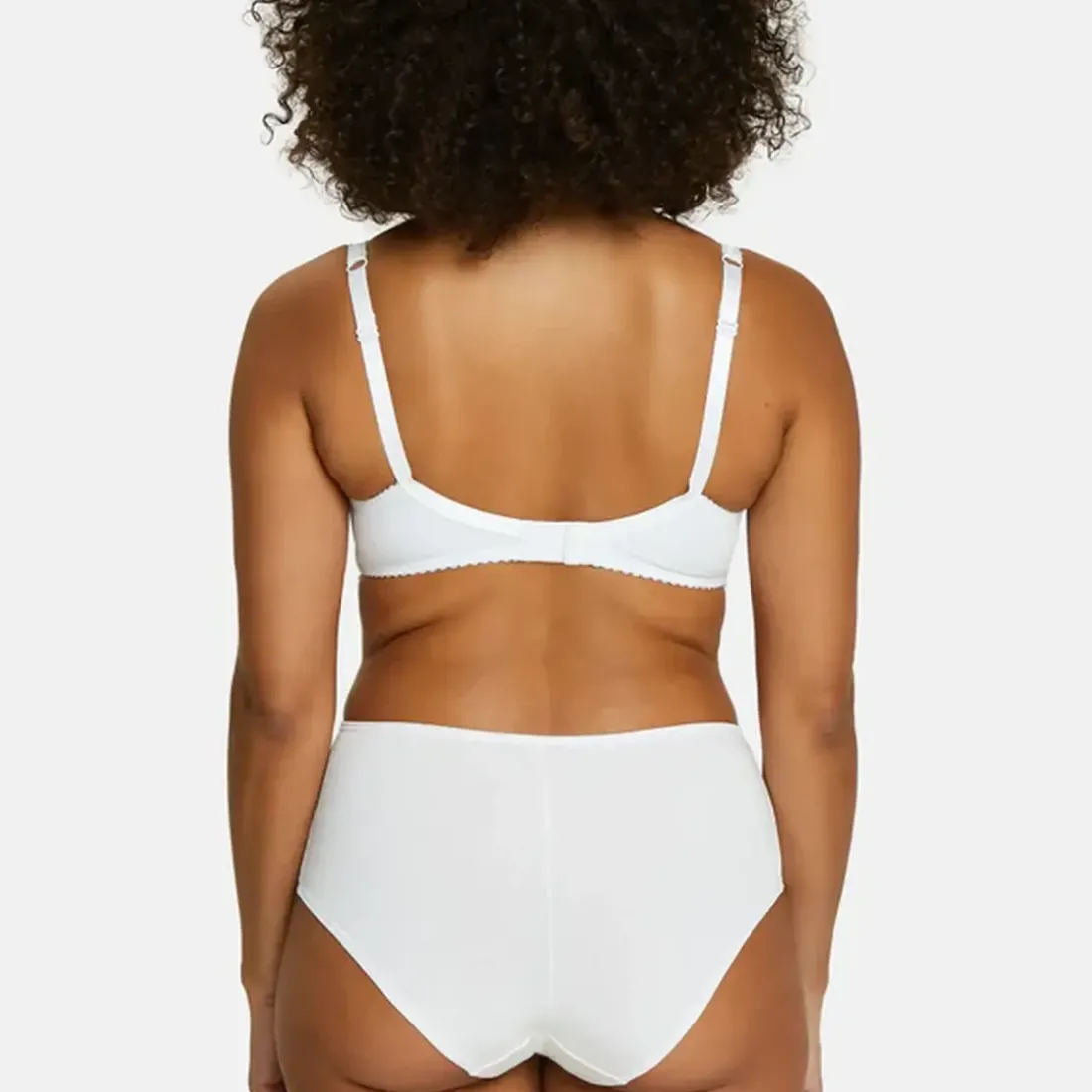 Shorty - Lot de 3 - Blanc en coton