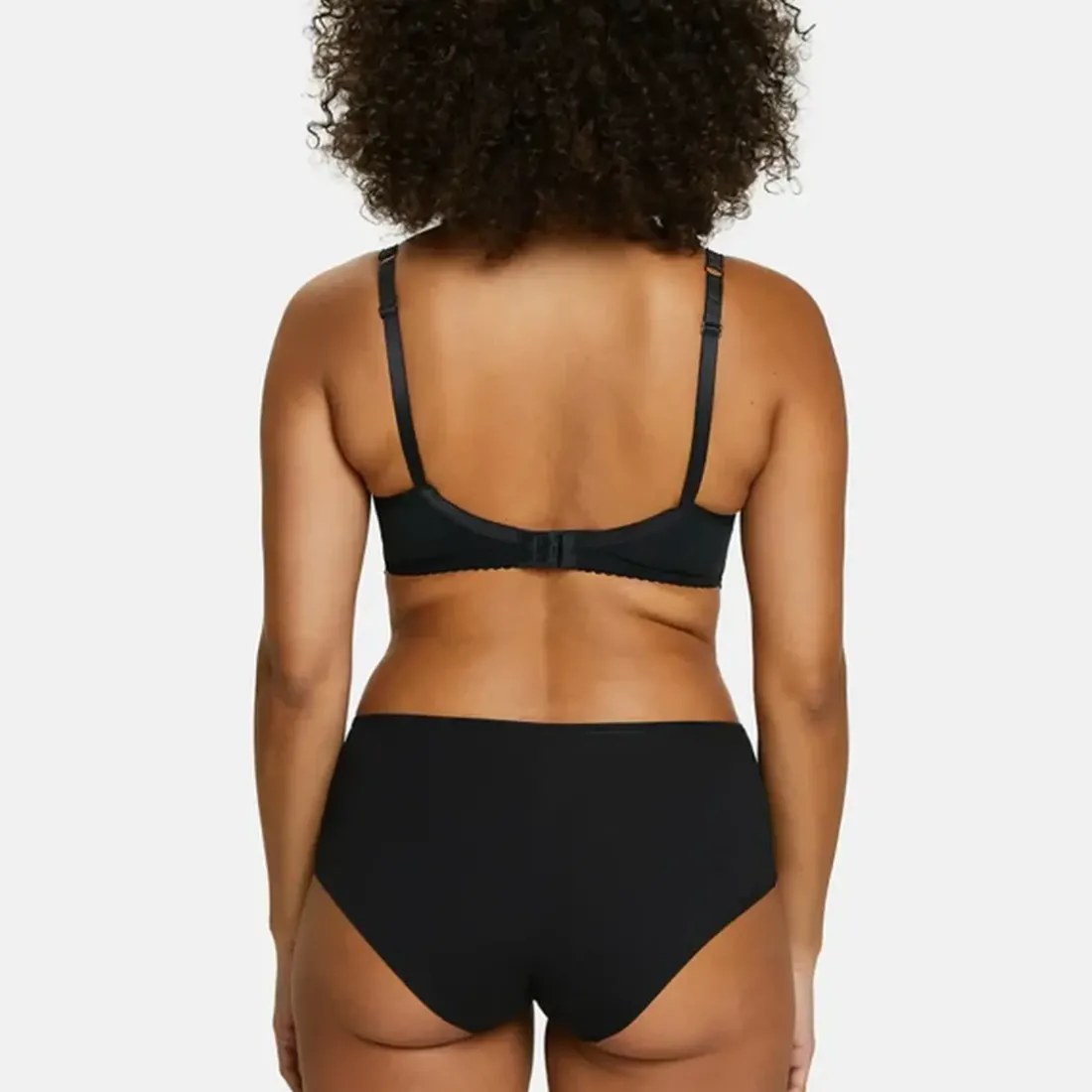 Shorty - Lot de 3 - Noir en coton