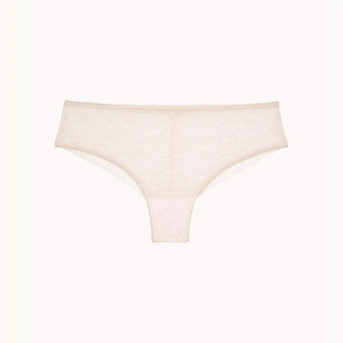 Shorty à motifs fleuris - Beige