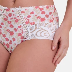Shorty Amélie Print - Blanc