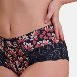 Shorty Amélie Print - Bleu