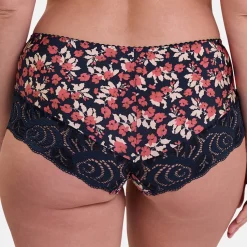 Shorty Amélie Print - Bleu