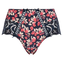 Shorty Amélie Print - Bleu