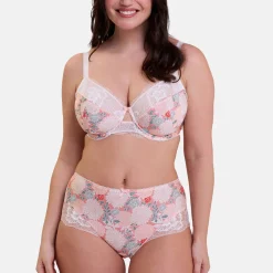 Shorty Aurélie - rose multicolore