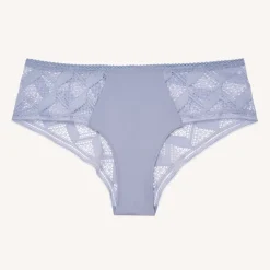Shorty aux détails graphique - Bleu
