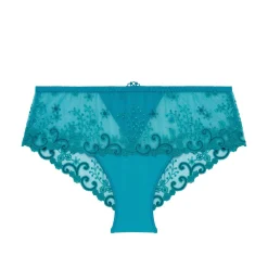 Shorty avec dentelle - Bleu