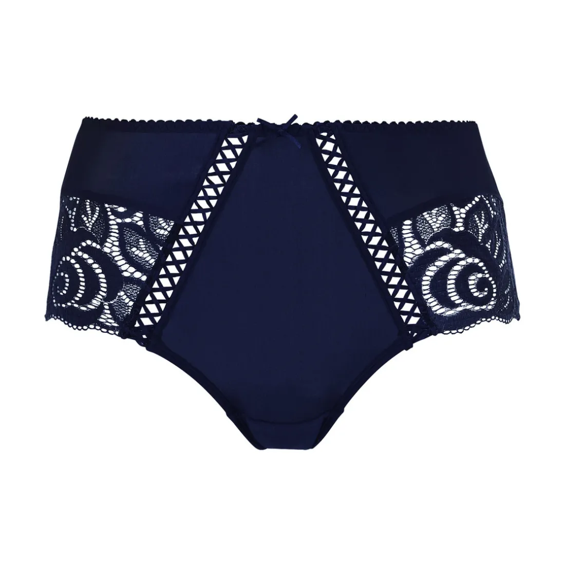 Shorty avec détails en dentelle