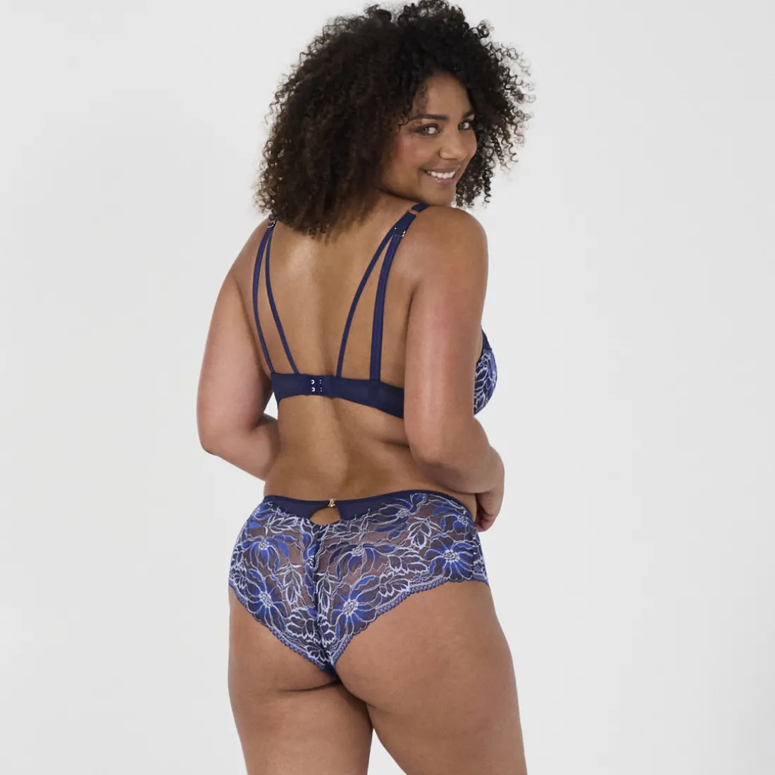 Shorty bleu